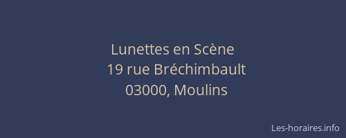 Lunettes en Scène