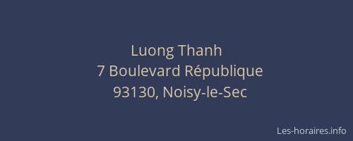 Luong Thanh