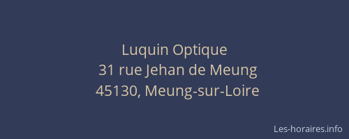 Luquin Optique