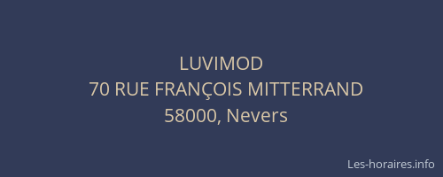 LUVIMOD