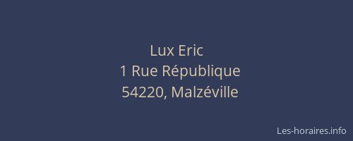 Lux Eric