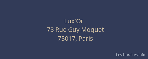 Lux'Or