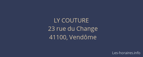 LY COUTURE