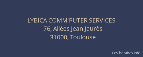 LYBICA COMM'PUTER SERVICES