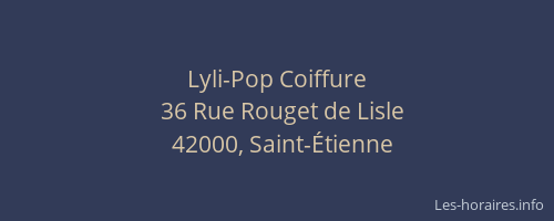 Lyli-Pop Coiffure