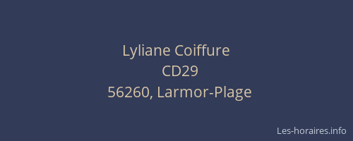Lyliane Coiffure