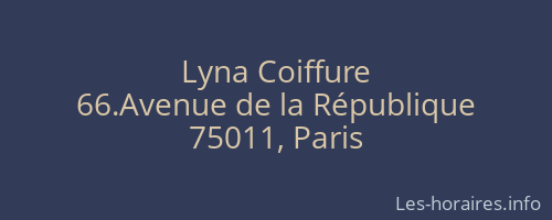 Lyna Coiffure