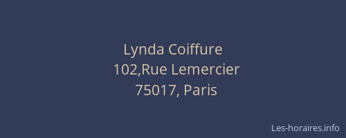 Lynda Coiffure