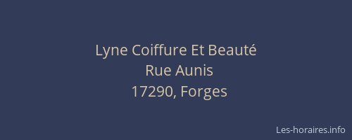 Lyne Coiffure Et Beauté