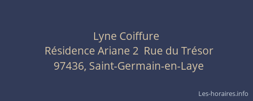 Lyne Coiffure