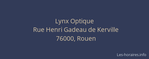 Lynx Optique