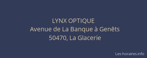 LYNX OPTIQUE