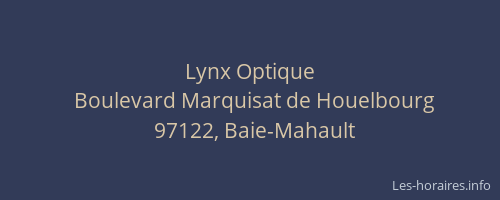 Lynx Optique