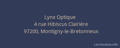 Lynx Optique