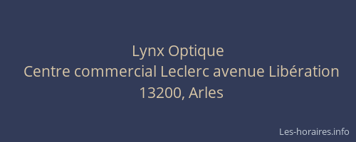 Lynx Optique