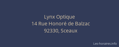 Lynx Optique
