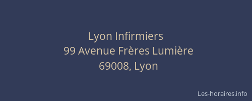 Lyon Infirmiers