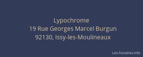 Lypochrome