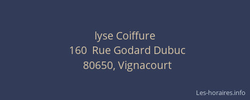 lyse Coiffure