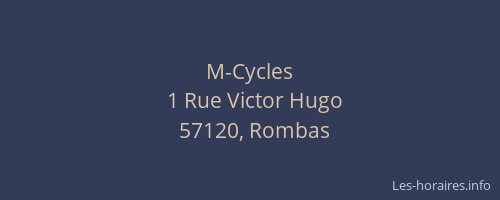 M-Cycles
