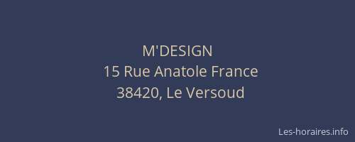 M'DESIGN