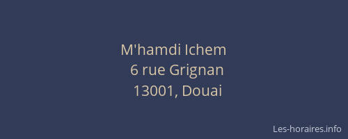 M'hamdi Ichem