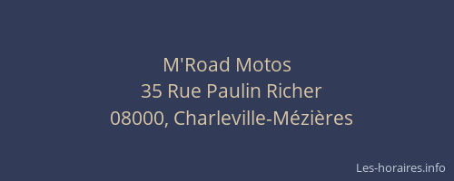 M'Road Motos