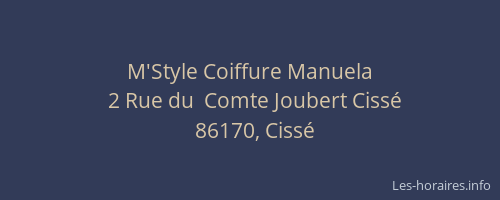 M'Style Coiffure Manuela