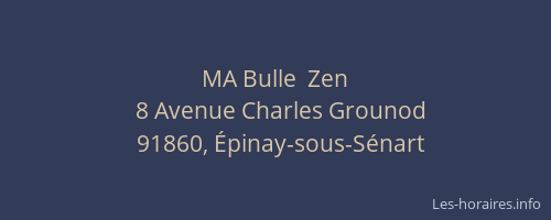 MA Bulle  Zen