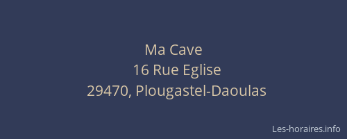 Ma Cave