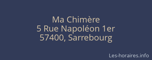 Ma Chimère