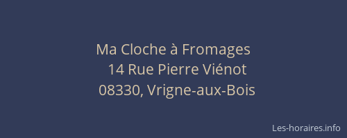 Ma Cloche à Fromages