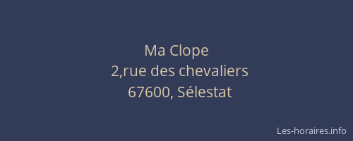 Ma Clope