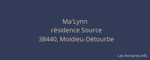 Ma'Lynn