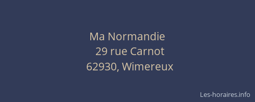 Ma Normandie