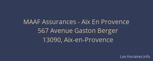 MAAF Assurances - Aix En Provence