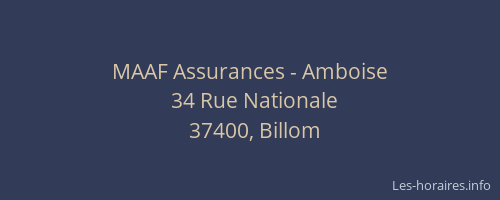 MAAF Assurances - Amboise