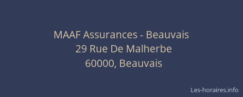 MAAF Assurances - Beauvais