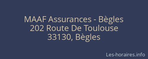 MAAF Assurances - Bègles