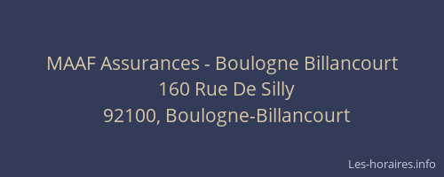 MAAF Assurances - Boulogne Billancourt
