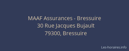 MAAF Assurances - Bressuire