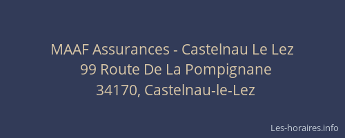 MAAF Assurances - Castelnau Le Lez