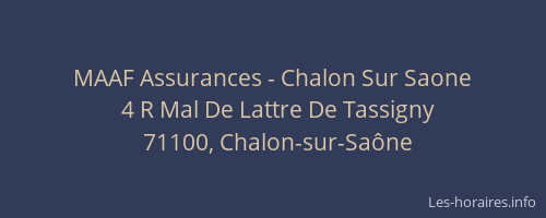 MAAF Assurances - Chalon Sur Saone