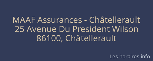 MAAF Assurances - Châtellerault