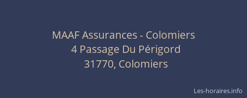 MAAF Assurances - Colomiers