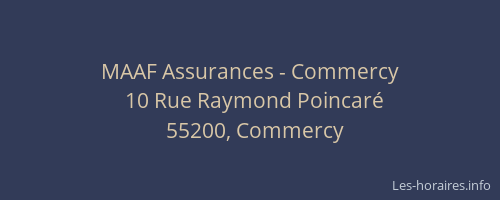 MAAF Assurances - Commercy