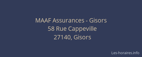 MAAF Assurances - Gisors