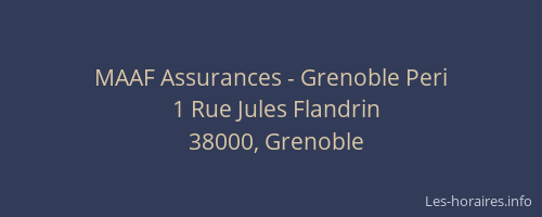MAAF Assurances - Grenoble Peri