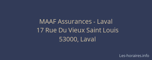 MAAF Assurances - Laval