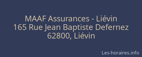 MAAF Assurances - Liévin